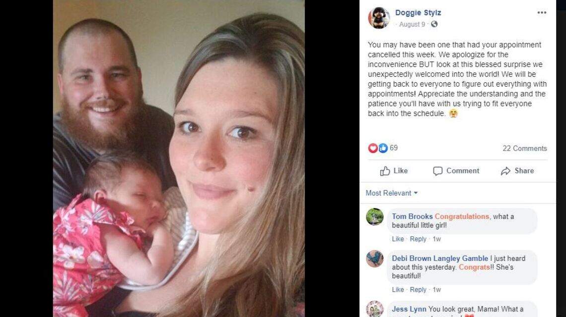 She thought she had a kidney stone. It was actually a surprise baby, NC couple says