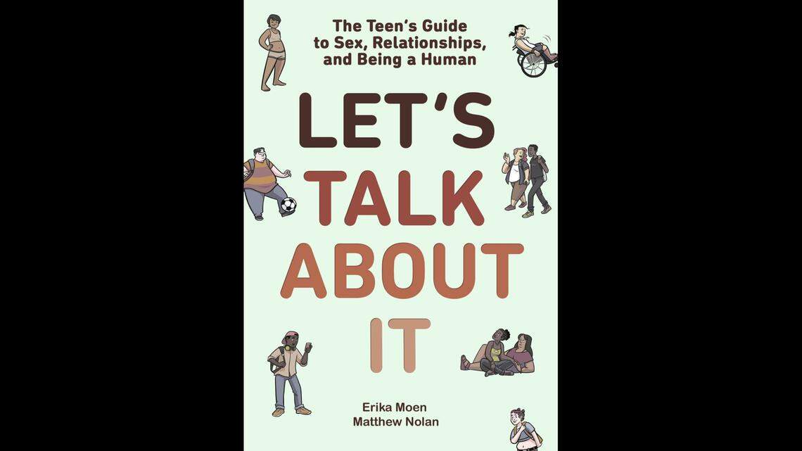 The book “Let’s Talk About It” by Erika Moen was one of two removed from shelves in Charlotte-Mecklenburg Schools. Interim Superintendent Crystal Hill said they were not appropriate for an educational setting.