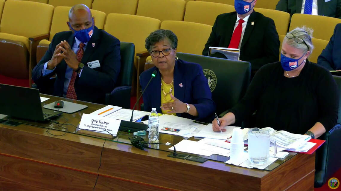 NCHSAA commissioner Que Tucker grilled by lawmakers over association history, finances