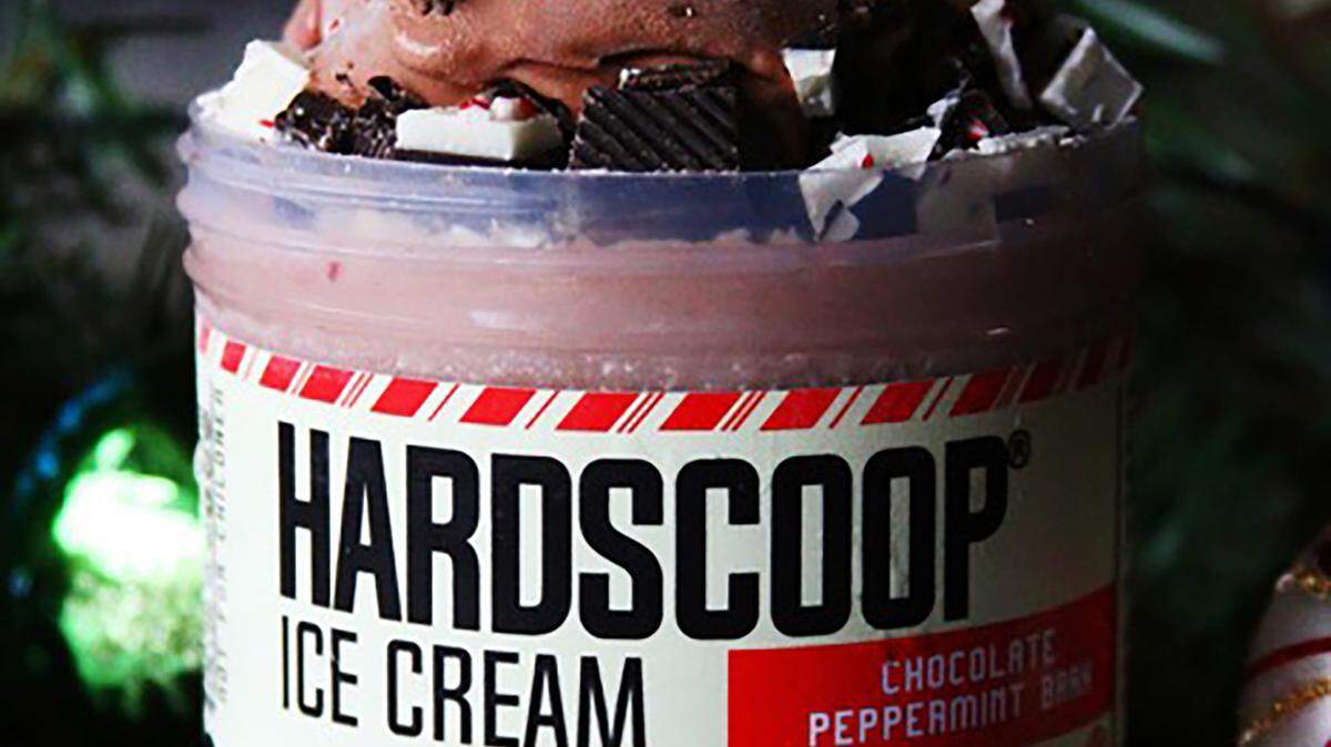Hardscoop Ice Cream from Charleston is now in Charlotte, just in time for the limited-edition holiday flavors, Chocolate Peppermint Bark and Egg Nog.