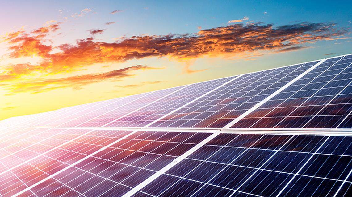 Wells Fargo has submitted plans to the city of Charlotte to add solar panels at its customer information center in north Charlotte.