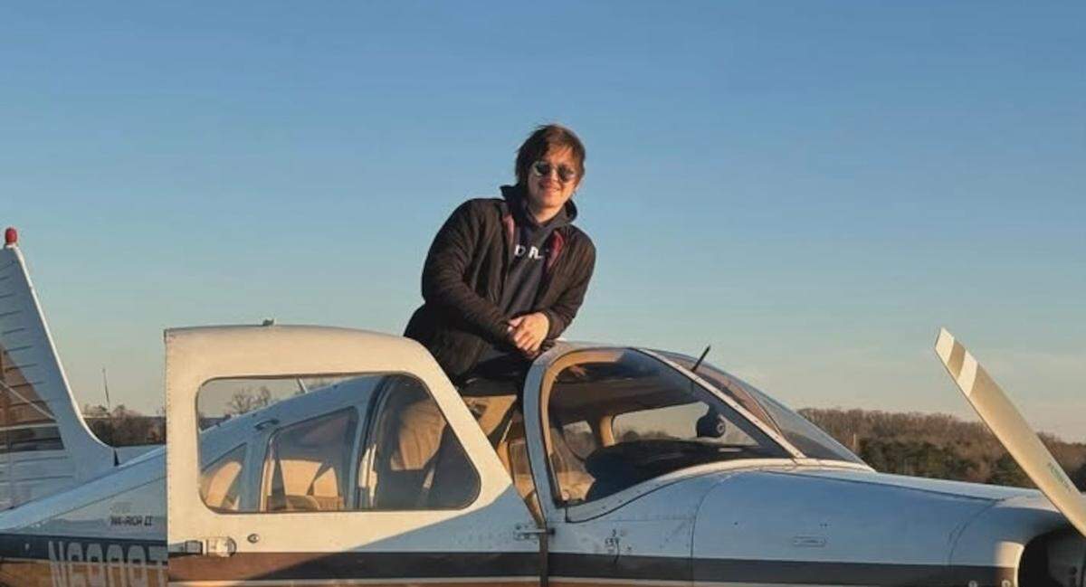 Jack Dutton posted this photo of himself to his Instagram account in February 2024. He and his father were among the victims of a plane crash at Statesville Regional Airport that claimed seven lives Dec. 18, 2025.