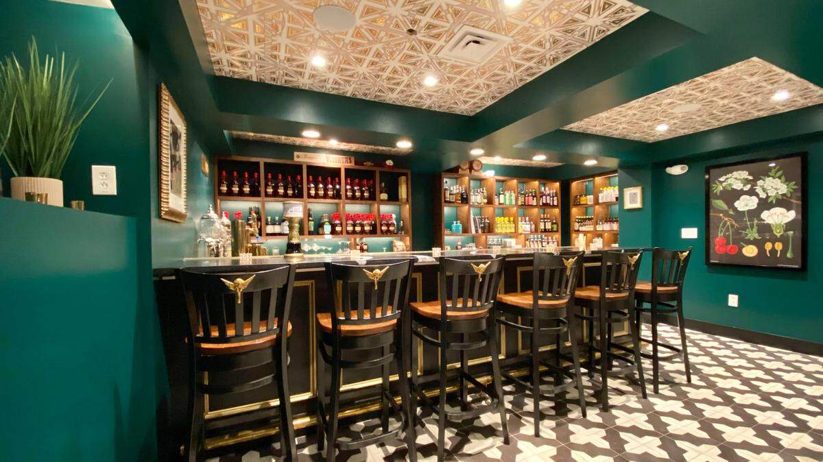 The speakeasy at Supperland is a reservation-only experience.