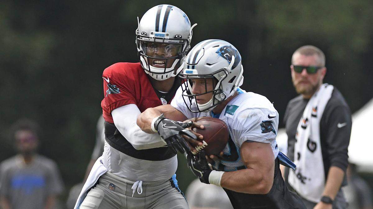 Panthers RB Christian McCaffrey is living his best double life in 4/4 time