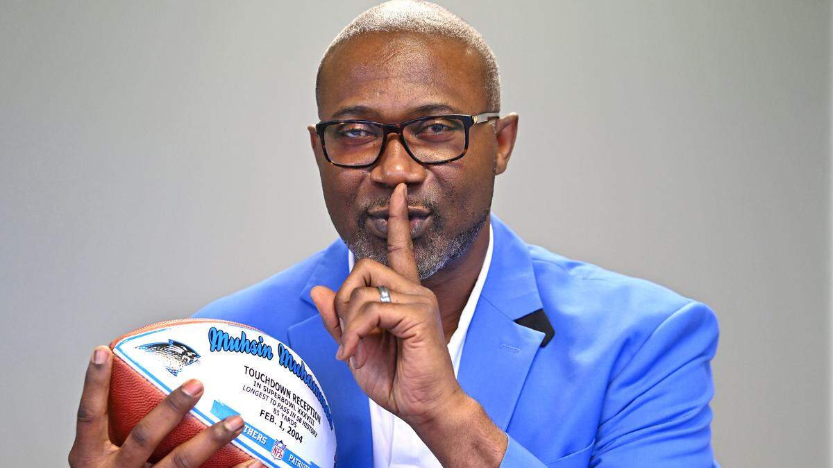 Shhh! Carolina Panthers great Muhsin Muhammad explains it all on eve of the NFL Draft