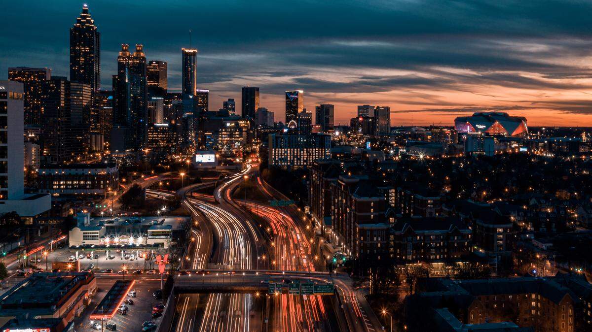 Atlanta is about a four-hour drive from Charlotte.