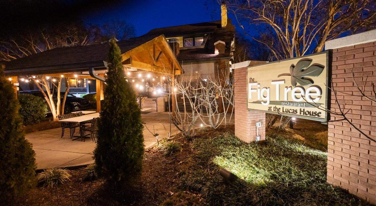 The Fig Tree fine-dining restaurant is nestled in a historic craftsman in Charlotte’s Elizabeth neighborhood.