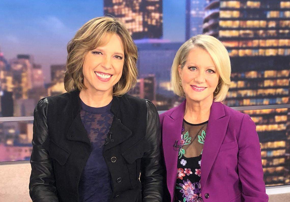 Andrea Kremer (right) and Hannah Storm began their third consecutive year calling NFL games together for Amazon Prime in 2020. The two will team up to call the Panthers-Falcons game Thursday night for Amazon Prime. The game will also be telecast on Fox Sports and the NFL Network.