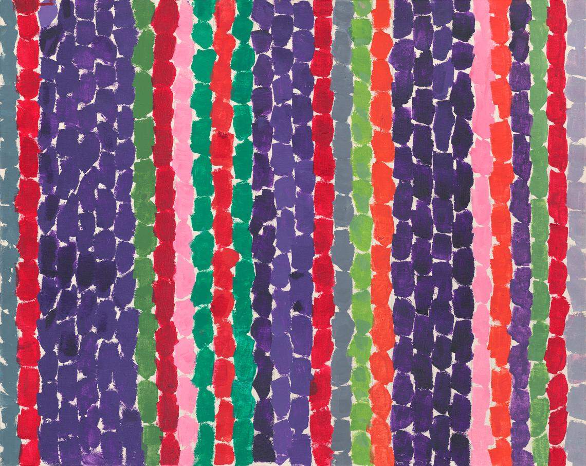 Alma Thomas, Autumn Drama, c.1969, acrylic on canvas, National Gallery of Art, Corcoran Collection (The Evans-Tibbs Collection, Gift of Thurlow Evans Tibbs, Jr.), 2015.19.211