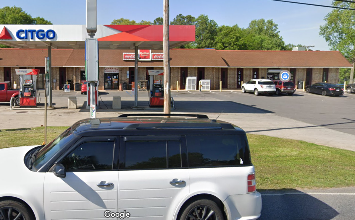 A woman hit a Cash 5 lottery game jackpot on Jan. 1, 2025, on a $1 ticket bought at this North Carolina convenience store, N.C. lottery officials said.