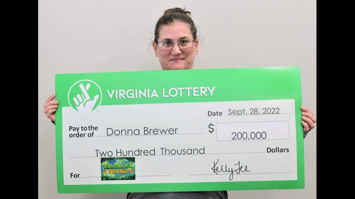 Donna Brewer won her $200,000 prize using preivous lottery winnings, she told lottery officials.