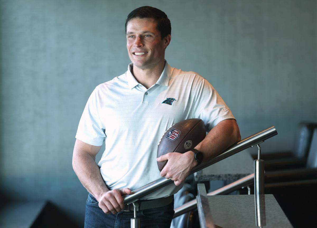 Former Carolina Panthers linebacker Luke Kuechly was the AP Defensive Rookie of the Year in 2012, then made the Pro Bowl the next seven years in a row until he retired.