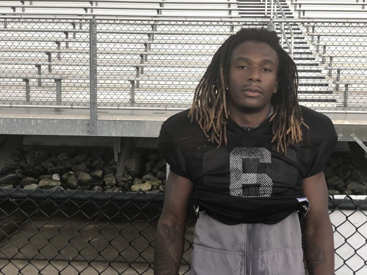 Hough High defensive back Tyus Fields’ father, Mark, played for the Carolina Panthers