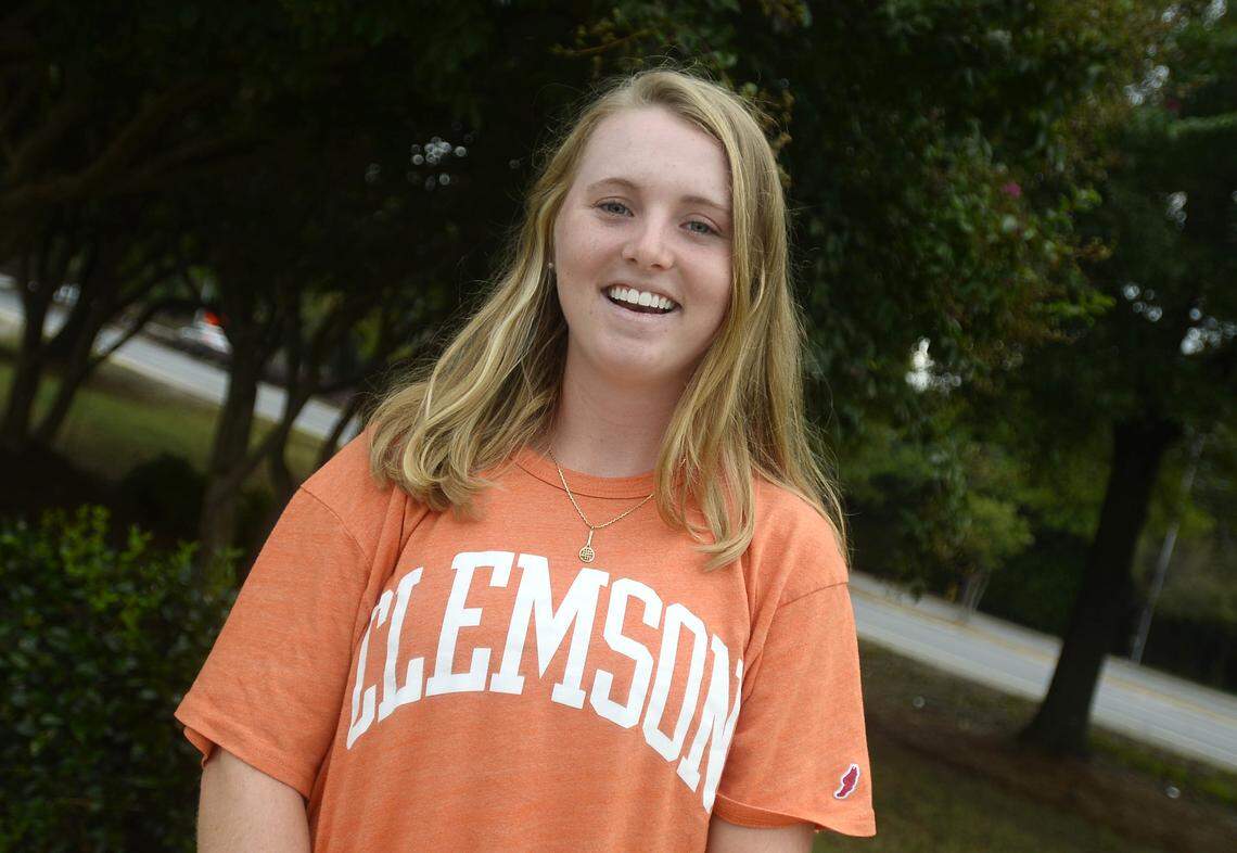 South Meck’s Jenna Thompson in 2019.