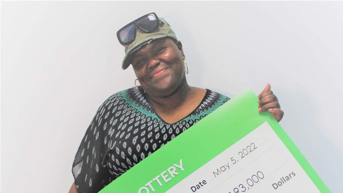 Lucinda Britt’s birth year was a lucky number combination for her in the Virginia lottery.