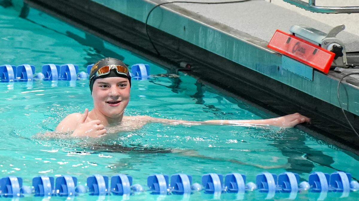 Providence Day swimmer Drennan Shall will participate in his seventh Swim Across America event this weekend in Lake Wylie, S.C.