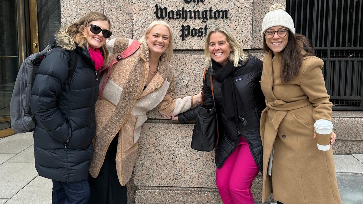 The team members behind the Can’t Win Victory Fund, a new nonprofit group whose goal is to field candidates in unwinnable districts in North Carolina.