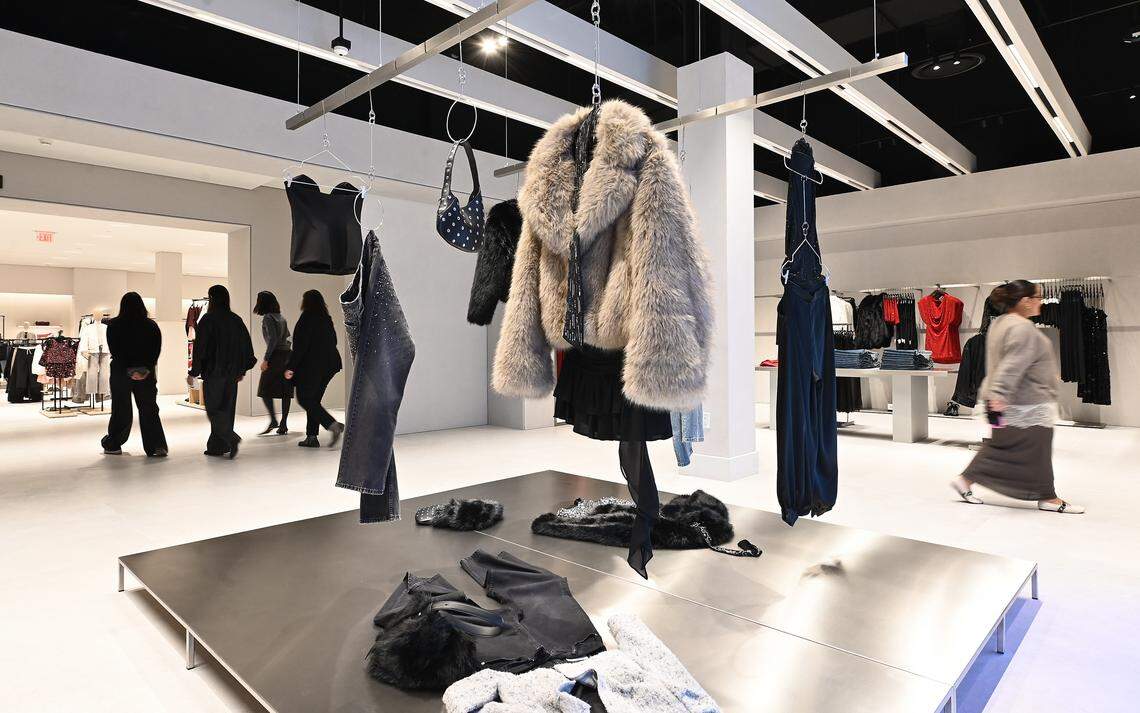 Zara, based in Arteixo, Spain, makes North Carolina its 26th store in the U.S. opening at SouthPark mall in Charlotte.
