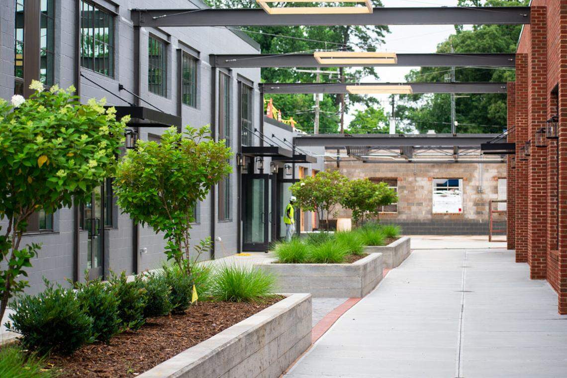 Legion Brewing’s new West Morehead location will feature an outdoor beer garden.