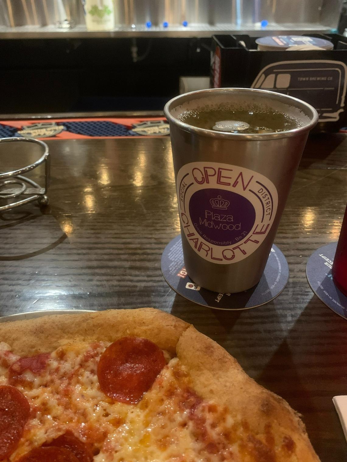 People age 21 and older can now purchase special cups from certain Plaza Midwood businesses, which can be carried around the neighborhood as part of Charlotte’s first social district.