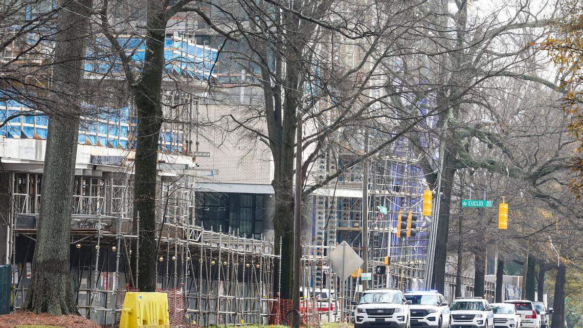 Photos: Memorial for the three lives lost in a scaffolding collapse