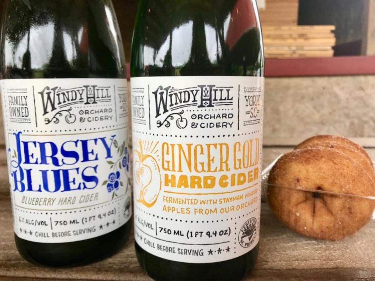 Windy Hill Orchard & Cider selection.