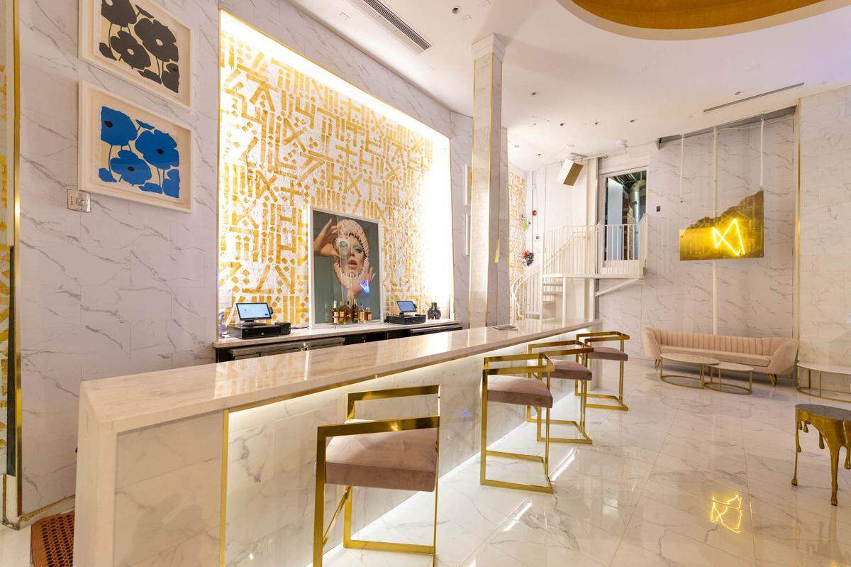 The gallery level bar at Bazal will feature a drinks menu that differs greatly from the nightclub’s bar offerings.