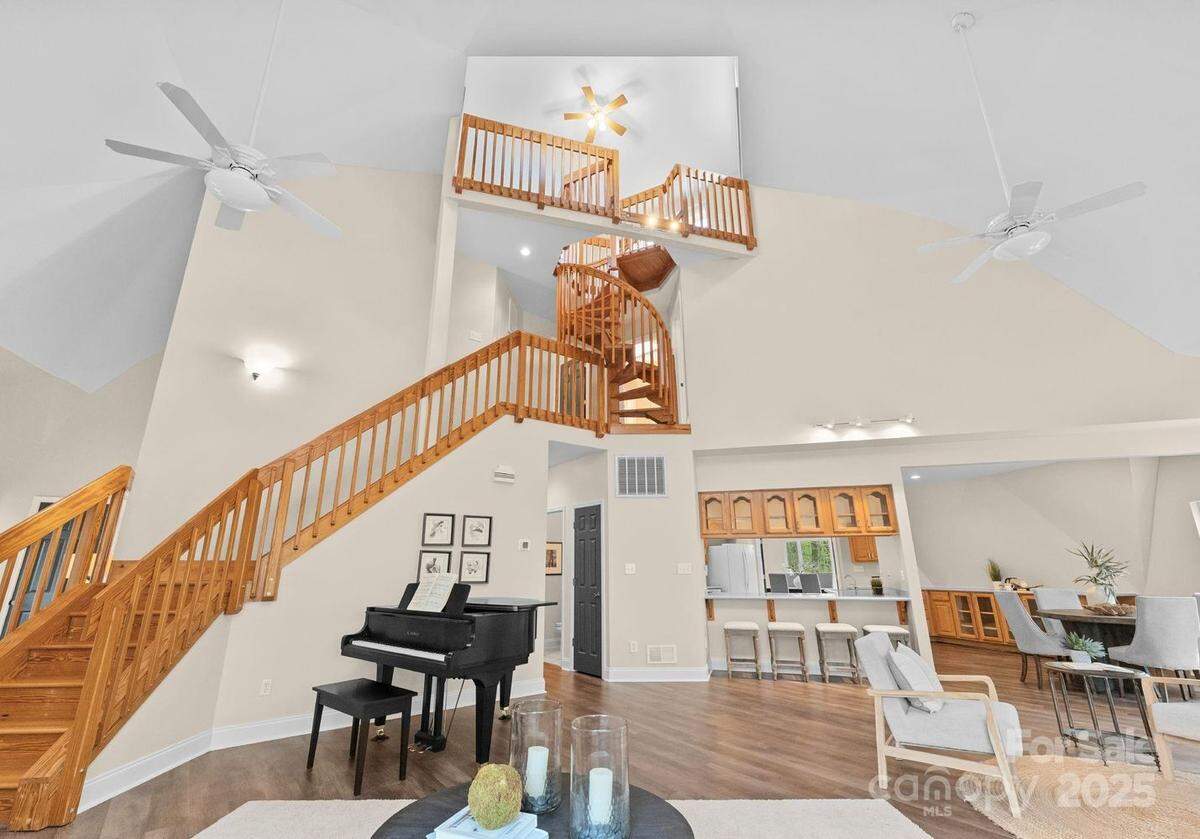 The dome home includes plenty of space for dining and entertaining, according to Premier Sotheby’s International Realty.