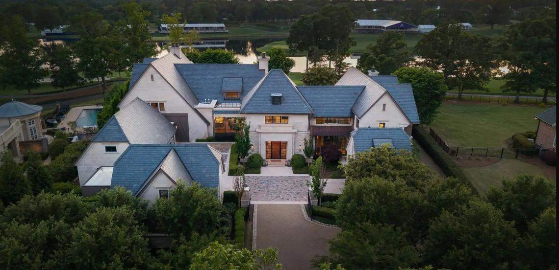 The Quail Hollow mansion of the late LendingTree founder Doug Lebda is for sale for $15 million, according to its listing.