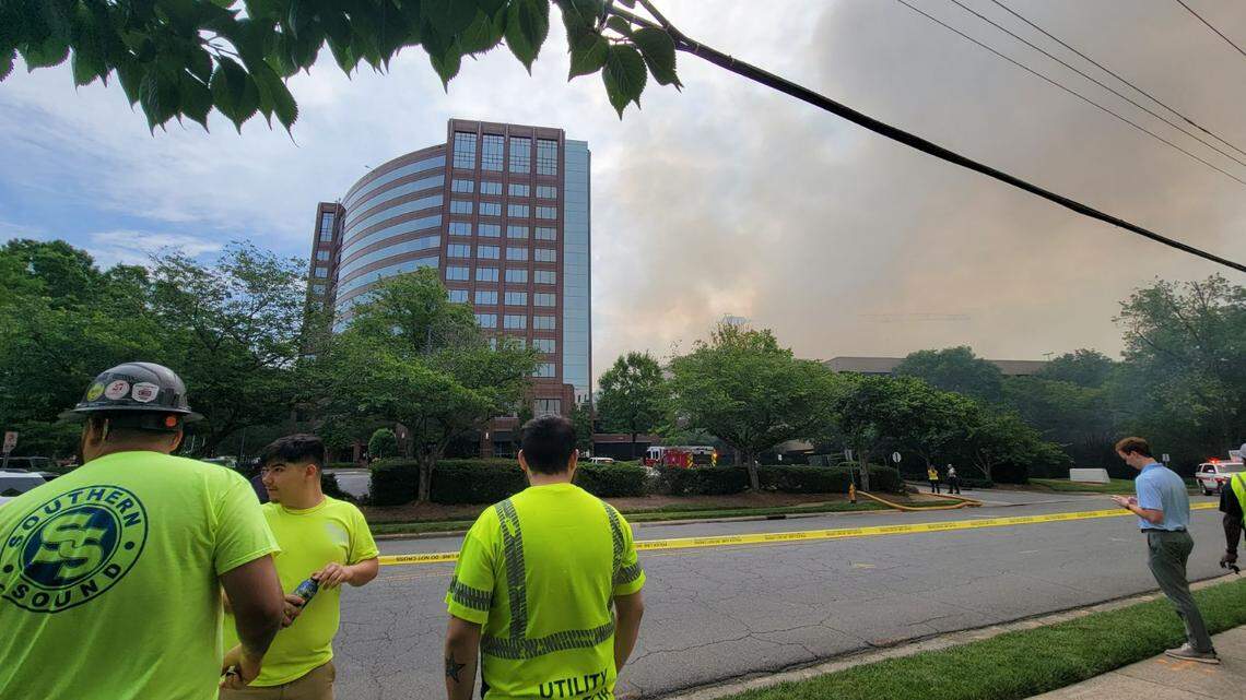 How is the fire in South Park affecting air quality in Charlotte? Here’s what to know
