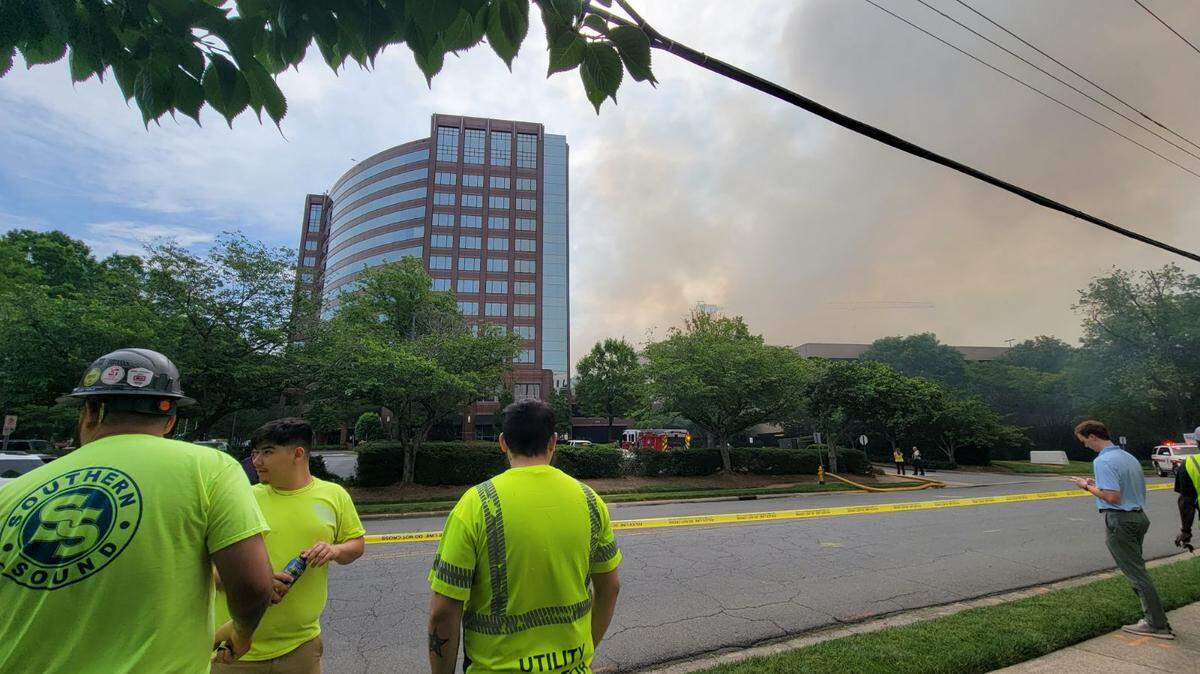 How is the fire in South Park affecting air quality in Charlotte? Here’s what to know