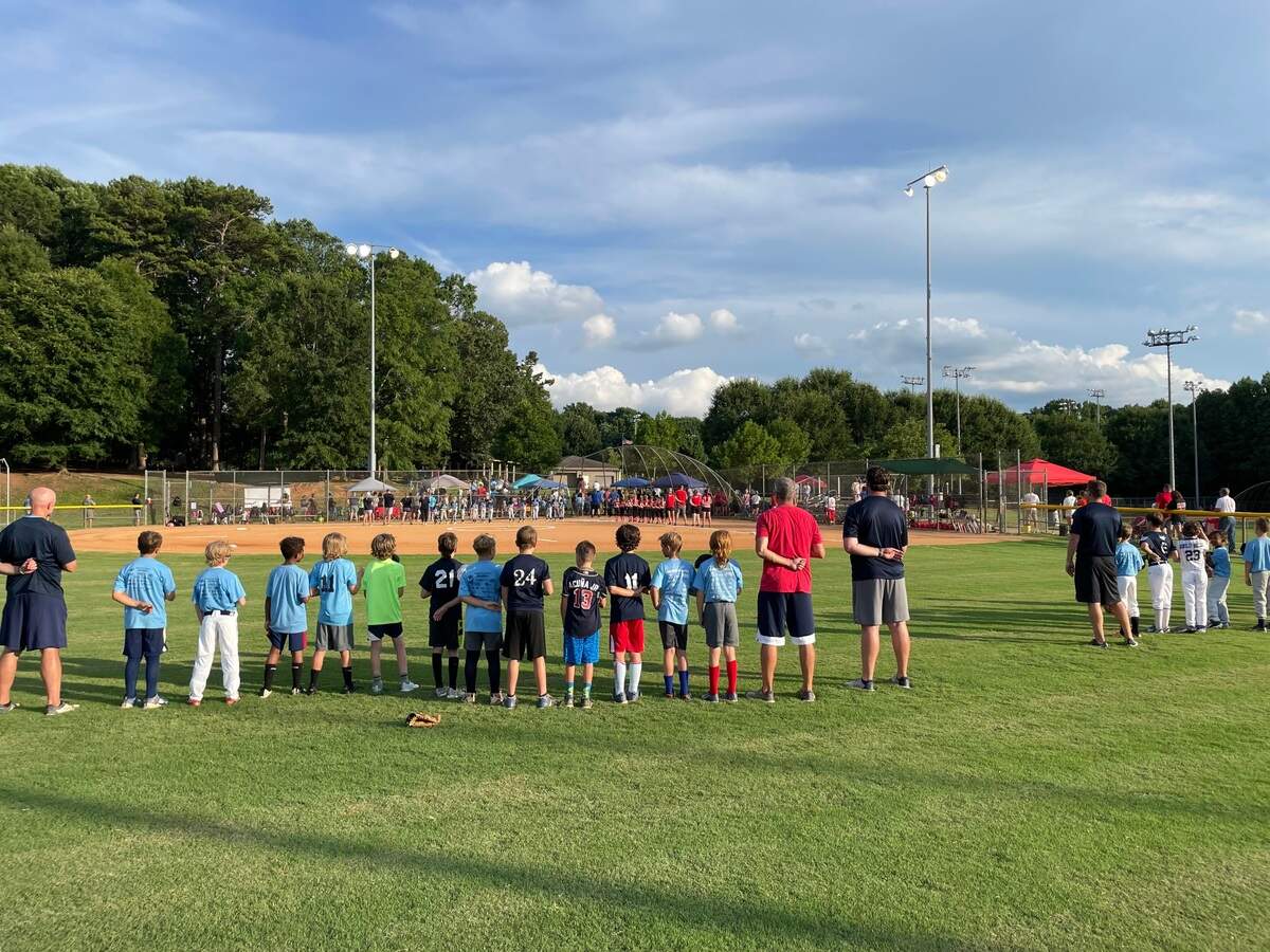 The Lake Norman Little League team withdraw from a baseball tournament after gunfire erupted during a game in Wilson, North Carolina on Sunday, June 10.