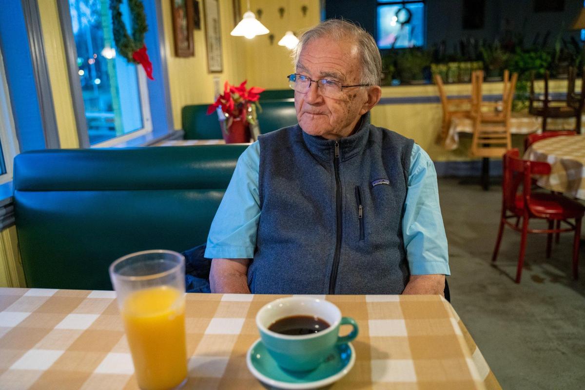 Bob Killough walks a mile and a half every day to Dish Restaurant.