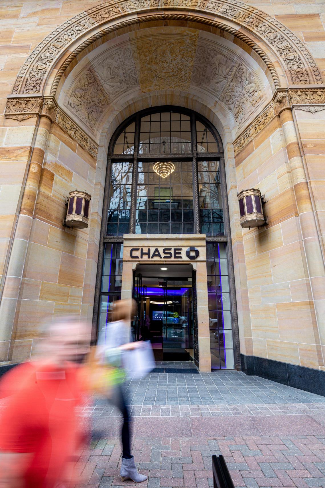 Chase Bank is planning to add more branches to the region in the next couple of years.