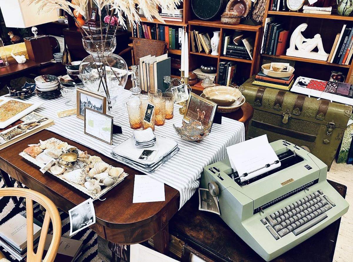 Shop at the Brass Grasshopper in Matthews for all kinds of vintage treasures.
