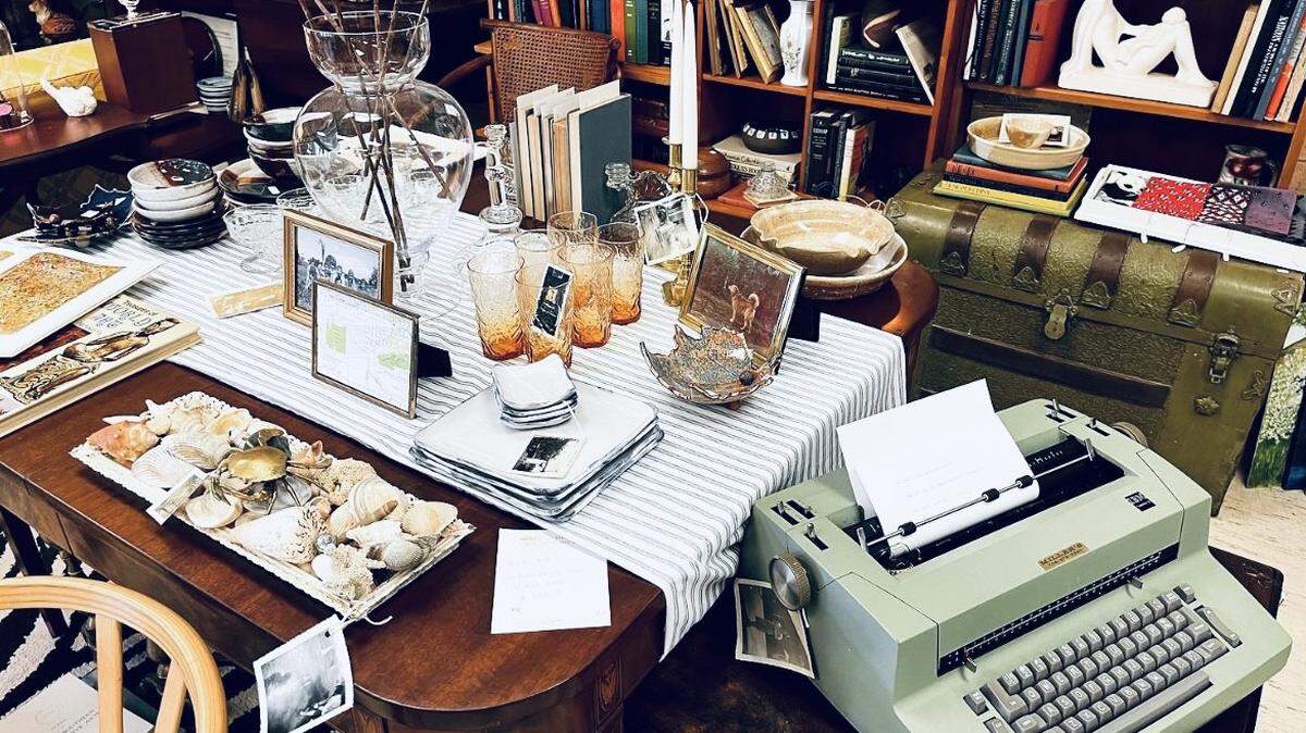 Shop at the Brass Grasshopper in Matthews for all kinds of vintage treasures.