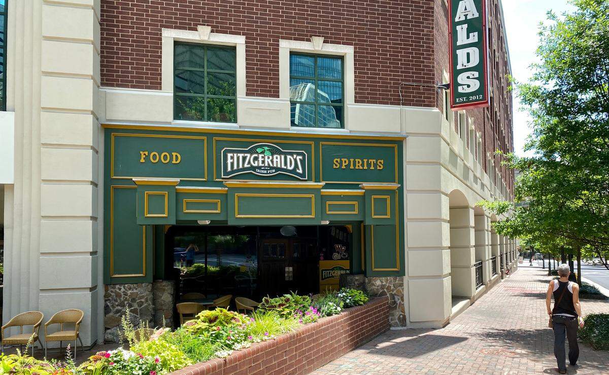 Fitzgerald’s in Charlotte has closed. 