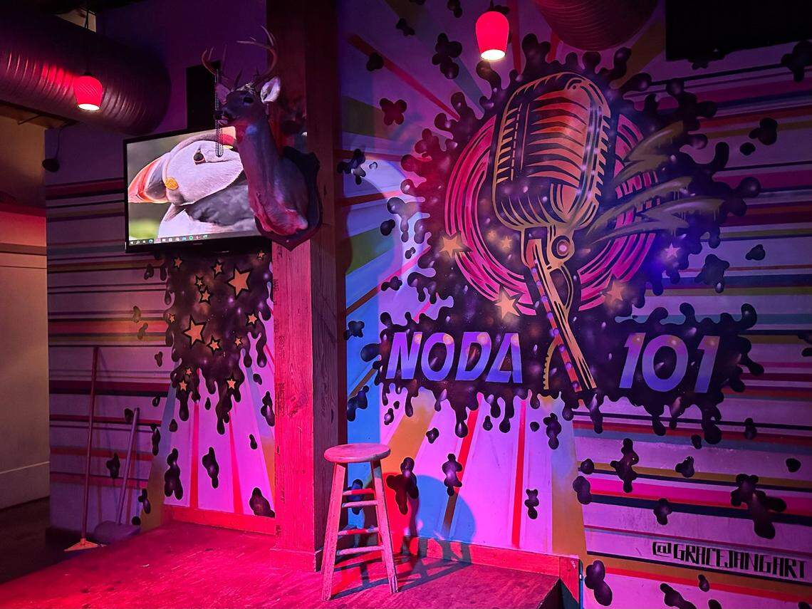 Stop by any night of the week for karaoke at NoDa 101.