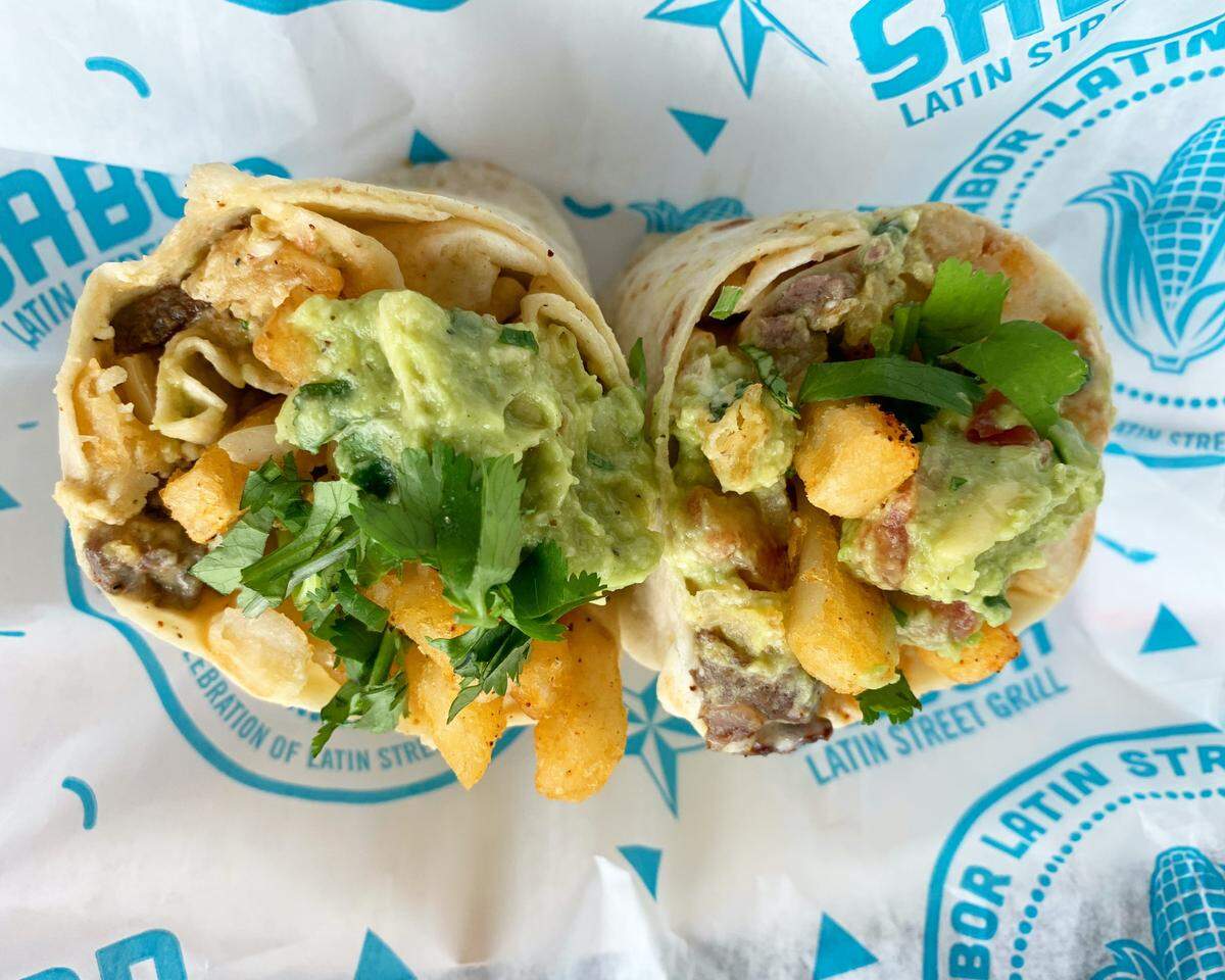 California Burrito, from Sabor’s secret menu.