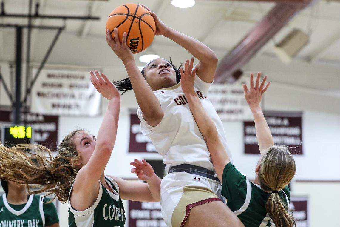 Cannon’s Maya McCorkie helped her team reach the NCISAA 4A state championship game Tuesday.