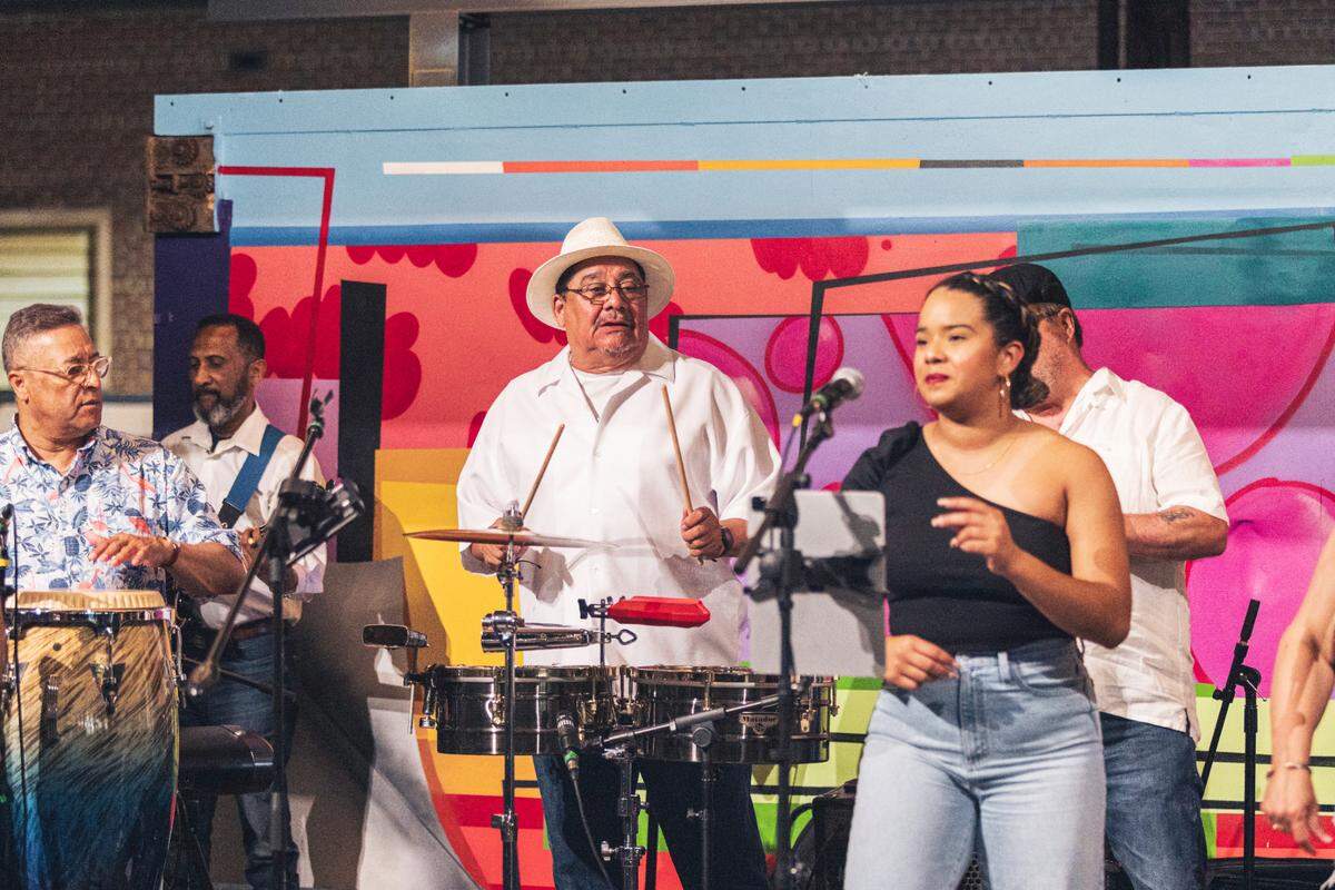 Rain or shine, Camp North End’s Friday Night Music series runs May 2 through October. DJ sets will enliven Keswick Avenue and live bands will entertain crowds in the Boileryard.