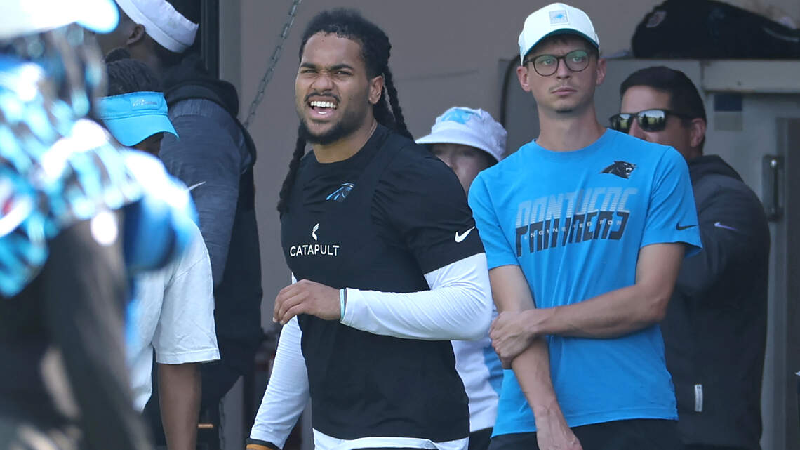 Panthers update status for RB Jonathon Brooks prior to season opener vs. Bears