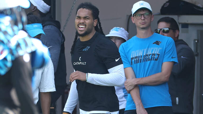Panthers update status for RB Jonathon Brooks prior to season opener vs. Bears