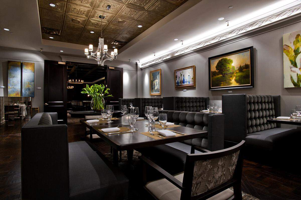 Gallery Restaurant is located inside The Ballantyne.