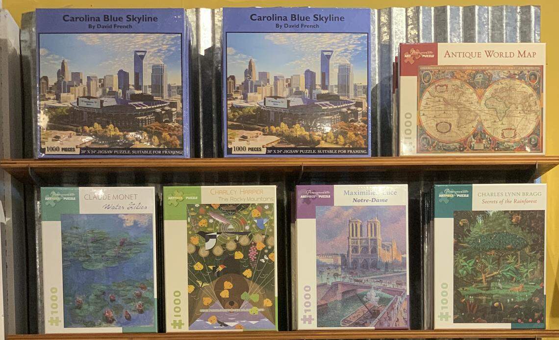 Get curbside pickup of puzzles, games and more from Paper Skyscraper. 