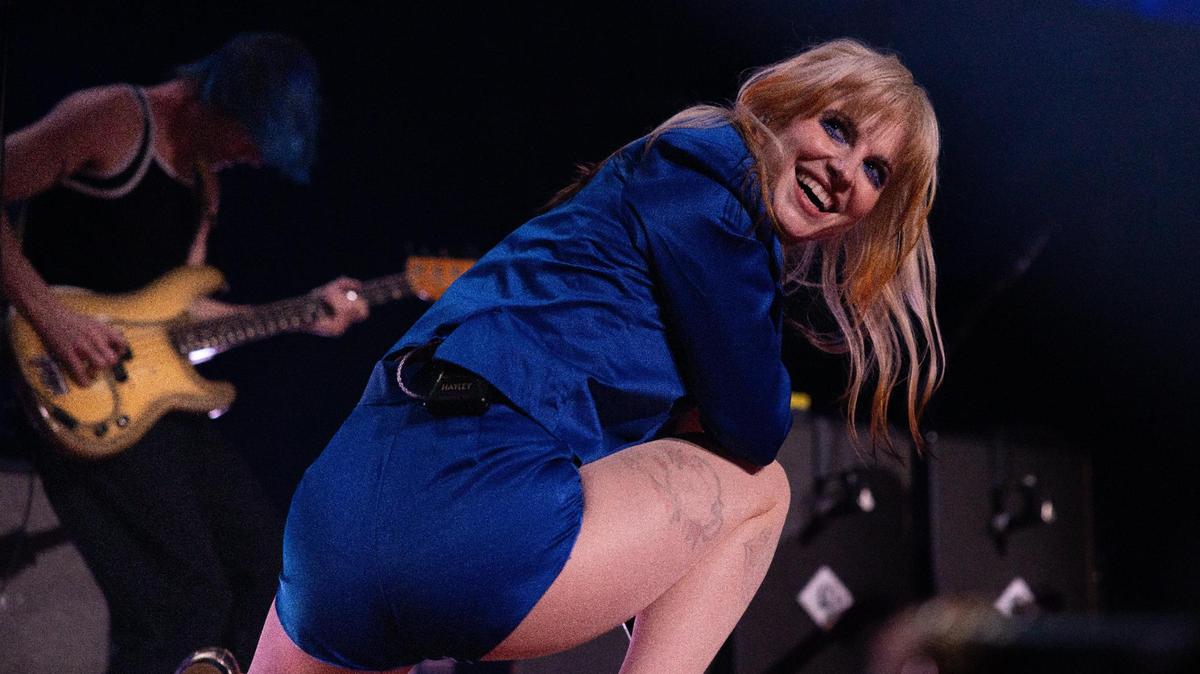 Paramore preforms at the Spectrum Center in Charlotte, N.C., on Tuesday, May 23, 2023.