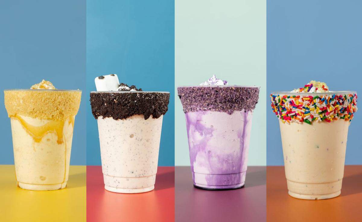 Sip a new milkshake creation from What the Fries.