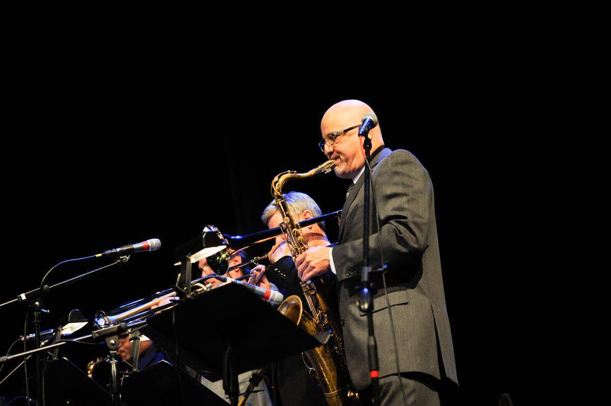 The Bechtler celebrated its 5th anniversary in 2015 with a special performance of Jazz at the Bechtler at the Knight Theater. The concert featured the Ziad Jazz Quartet, with Ziad Rabie pictured here on the sax. Special guests included N.C. native Maria Howell and Toni Tupponce.