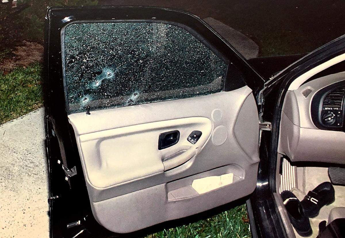 Confessed triggerman Van Brett Watkins fired five shots at Cherica Adams’ black BMW, and four of them pierced the driver side window and struck her.