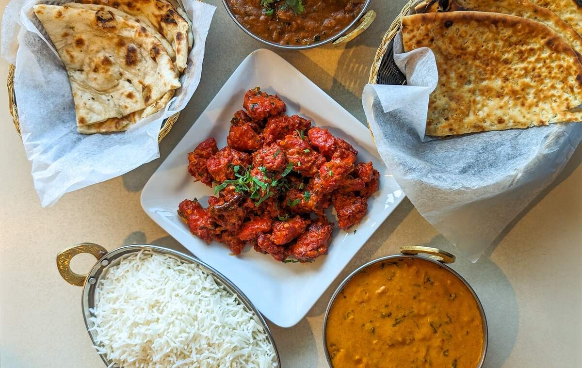 Curry Gate serves Indian cuisine including chicken 65, curries, naan and more.